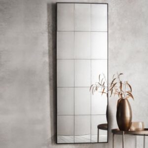 Bollix Full Length Rectangular Wall Mirror In Antique