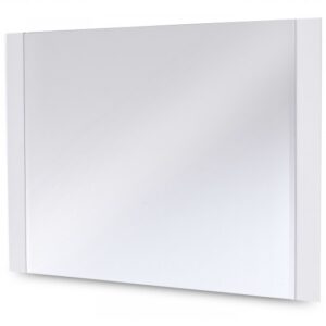 Mentis Modern Wall Mirror Rectangular In Matt White