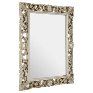 Sutu Wall Bedroom Mirror In Luxurious Gold Frame